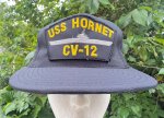 画像1: 米軍放出品 US NAVY ホーネット ( USS Hornet, CV/CVA/CVS-12 キャップ (1)