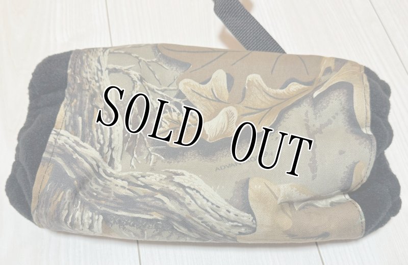 画像1: 米軍放出品  リアルツリー ハンドマフ ウェストポーチ (1)