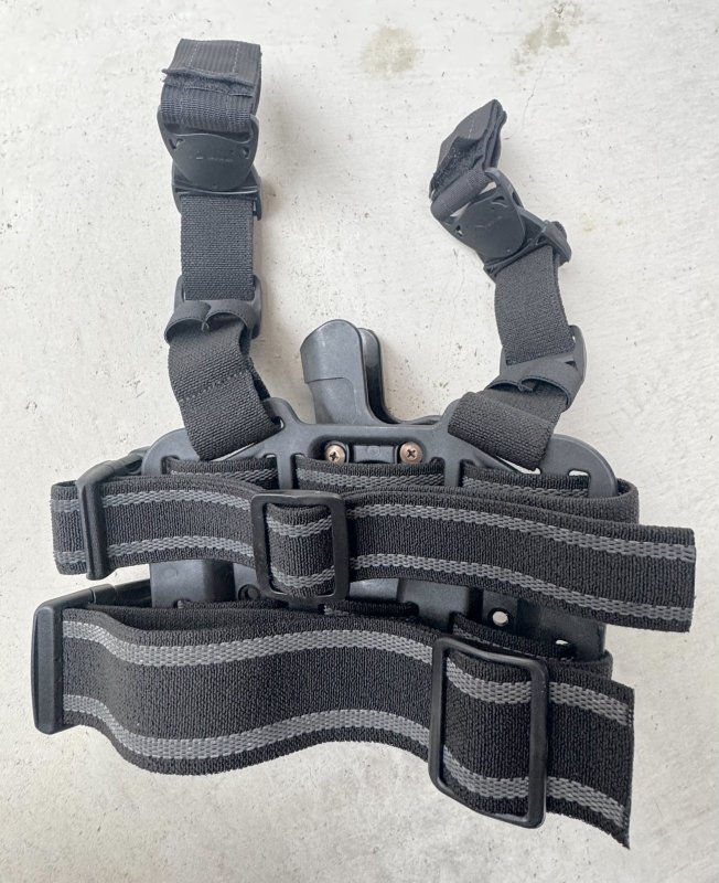 画像7: 米軍実物 BLACKHAWK LEG  HOLSTER　U.S.M.C 官給品　ホルスター (7)