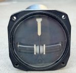 画像3: 米軍実物 US Navy AD-4 Skyraider ターン・アンド・バンク・インジケーター（旋回計 / Turn and Bank Indicator） (3)