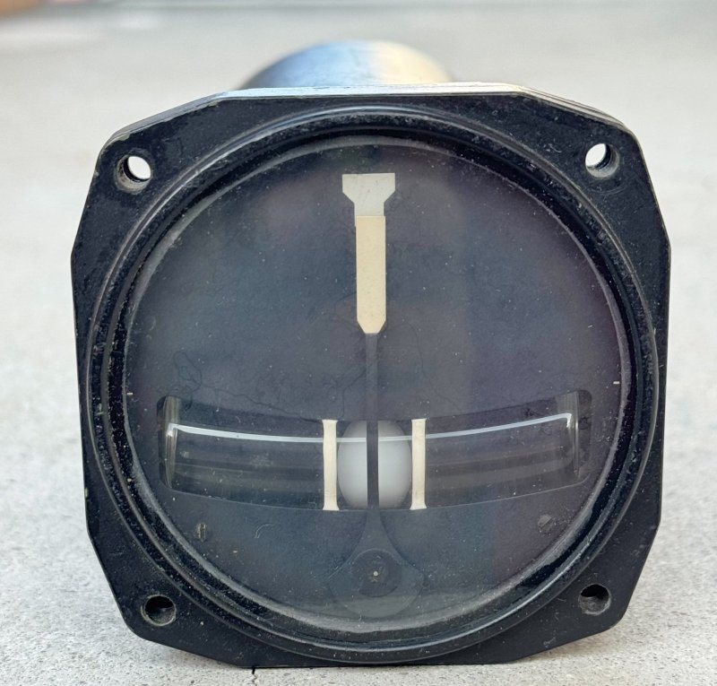 画像3: 米軍実物 US Navy AD-4 Skyraider ターン・アンド・バンク・インジケーター（旋回計 / Turn and Bank Indicator） (3)