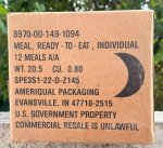 画像4: 米軍実物 2026年4月検【アメリカル】MREレーション非常食/戦闘食 MENU-B 12個セット (4)