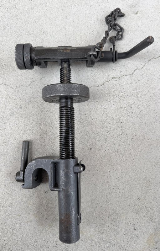 画像2: 米軍実物 Traverse and Elevation Mechanism T&E M2 トライポッド ブローニング (2)