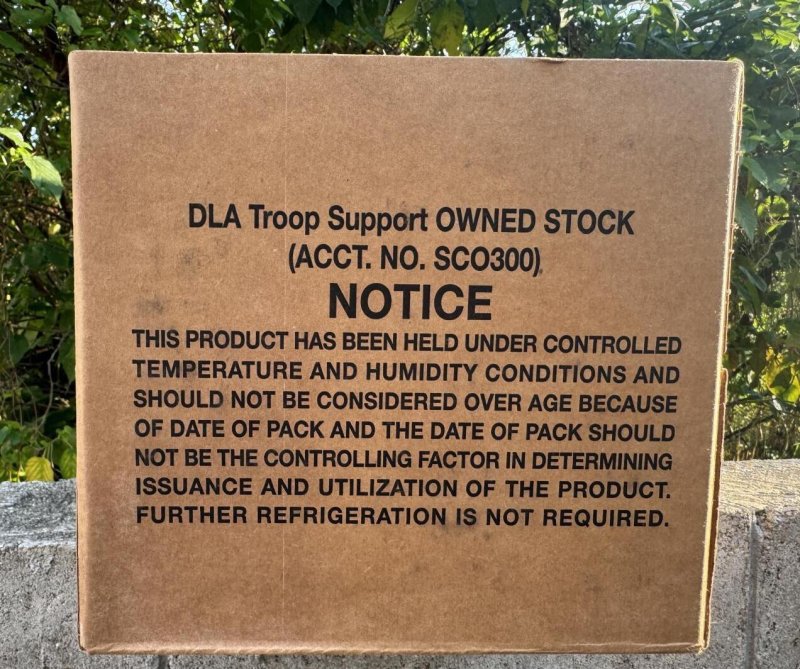 画像2: 米軍実物 ワーニック社 MREレーション/戦闘食 MENU-A 12個セット 2026年1月検品 (2)