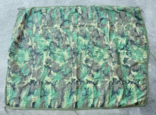 米軍実物 ウッドランド迷彩 ポンチョ レインウェアー