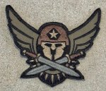 画像1: 米軍放出品 MIL-SPEC MONKEY ミリタリーパッチ Modern Spartan  (1)