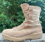 画像2: 米軍実物 BELLEVILLE 790V デザート ブーツ　11.5 R (2)