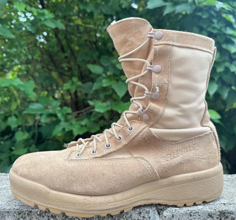 画像2: 米軍実物 BELLEVILLE 790V デザート ブーツ　11.5 R (2)