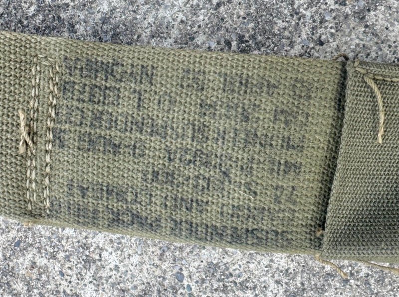 画像15: 米軍実物 SUSPENDER PACK FIELD CARGO AND COMBAT  X型 サスペンダー　 (15)