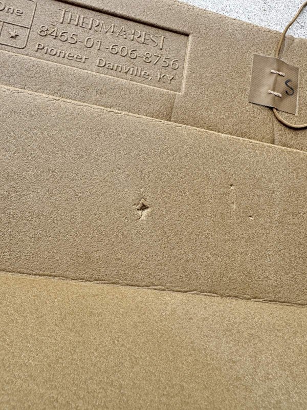 画像14: 海兵隊実物 THERMAREST スリーピングマット コヨーテ (14)