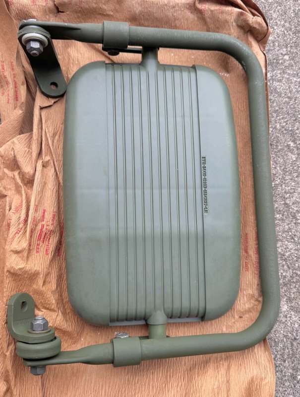 画像4: 米軍実物 ハンヴィー ハマー サイド ミラー　セット (4)