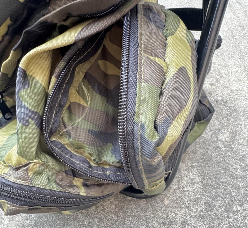 画像10: 米軍放出品 ホールディング スツール コンビネーション＆バックパック ロスコ (10)