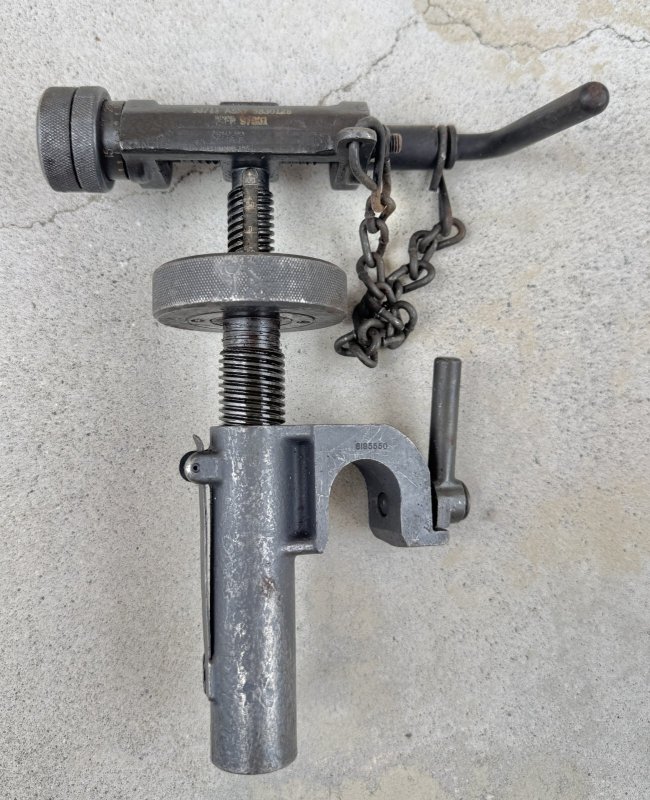画像3: 米軍実物 Traverse and Elevation Mechanism T&E M2 トライポッド ブローニング (3)