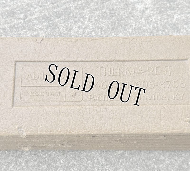 画像16: 海兵隊実物 THERMAREST スリーピングマット コヨーテ (16)