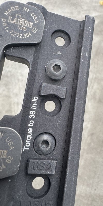 画像9: 激レア！！米軍実物 LARUE LT799 Trijicon ACOG QDマウント (9)