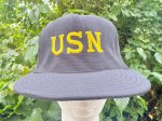 画像1: 米軍放出品 US NAVY ベースボール キャップ (1)