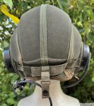 画像23: 米軍実物 CVC ヘルメット HELMET COMBAT VEHICLE CREWMANS DH-132B インナーセット (23)