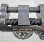 画像12: 米軍実物 Traverse and Elevation Mechanism T&E M2 トライポッド ブローニング (12)
