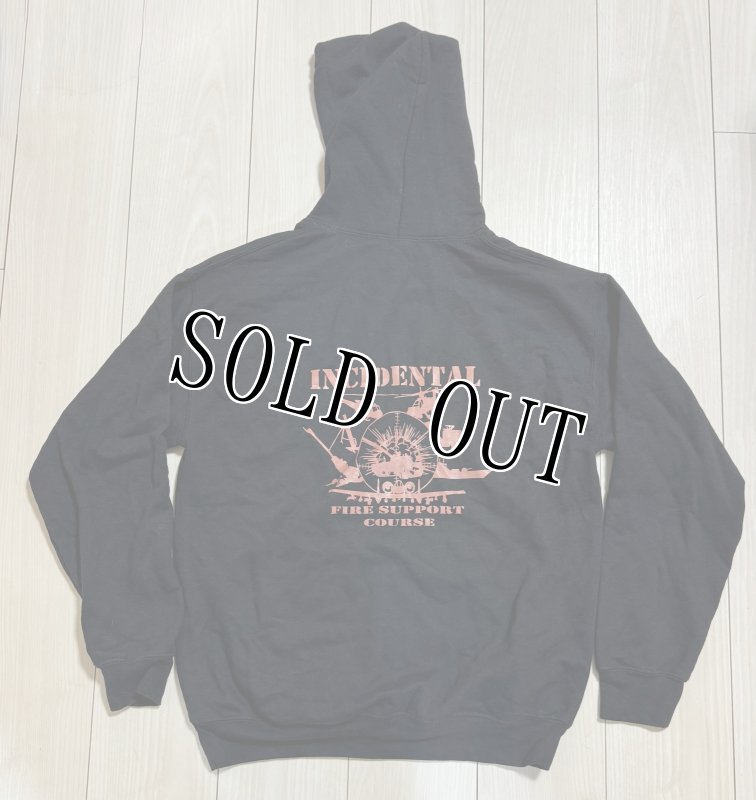 画像1: 米軍放出品 INCIDENTAL FIRE SUPPORT COURSE 海兵隊 スウェットパーカー (1)