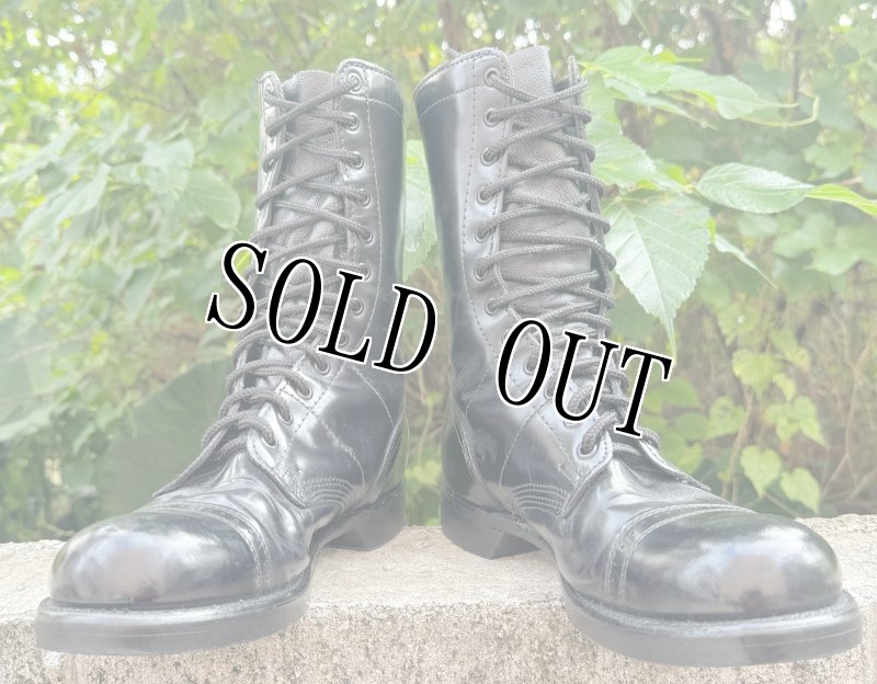 画像1: 米軍実物 コーコラン 12ホール ジャンプ ブーツ コーコラン 10 E (1)