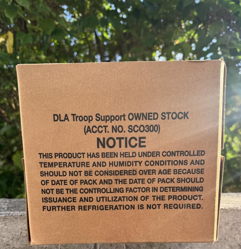 画像4: 米軍実物 ワーニック社 MREレーション/戦闘食 MENU-B 12個セット 2026年1月検品 (4)