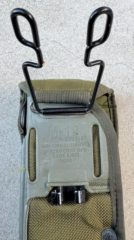 画像6: 米軍実物 ピストルホルスター M12　 (6)