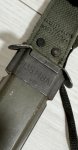 画像6: 米軍実物 M8A1 ナイフ 銃剣 ナム戦 シース USM8A1 バヨネット ナイフ  (2) (6)