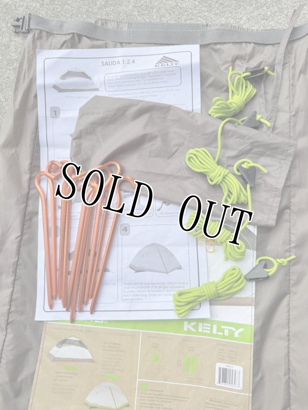 画像3: 米軍実物  KELTY(ケルティ) SALIDA 2 (サリダ) 2人用 テント (3)