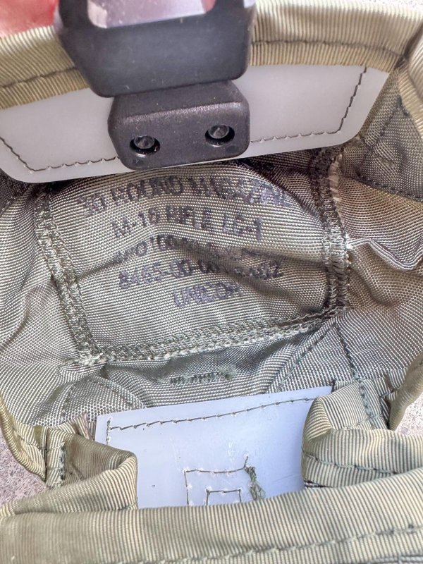 画像11: 米軍実物 M16 30連 マガジンポーチ (11)