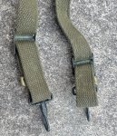 画像4: 米軍実物 SUSPENDER PACK FIELD CARGO AND COMBAT  X型 サスペンダー　 (4)