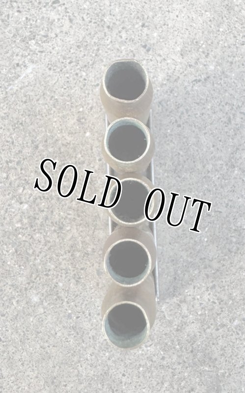 画像5: 米軍実物 7.62mm 空薬莢5連 薬莢 クリップ セット 使用済み 安全品 (5)