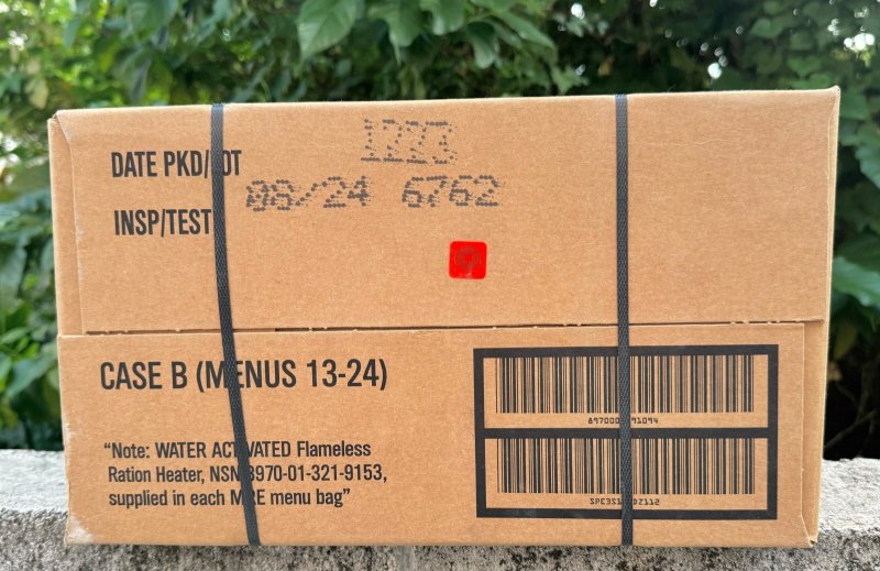 画像5: 米軍実物 2024年8月検【SOPAKCO】MREレーション/戦闘食 MENU-B (5)