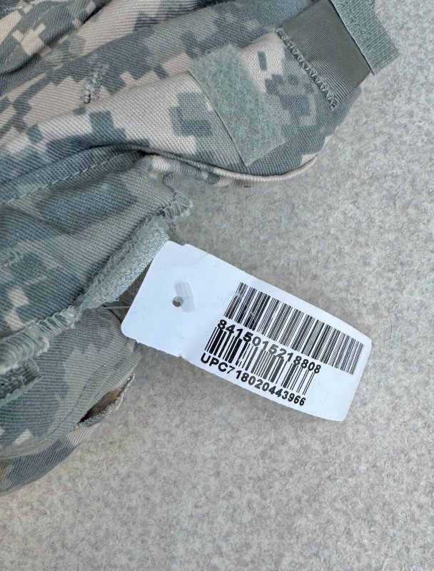 画像6: 米軍実物　ACU　ヘルメットカバー　LARGE / X LARGE (6)