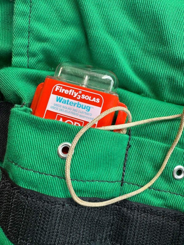 画像11: 米軍実物 LIFE RESERVER VEST グリーン　LARGE (11)