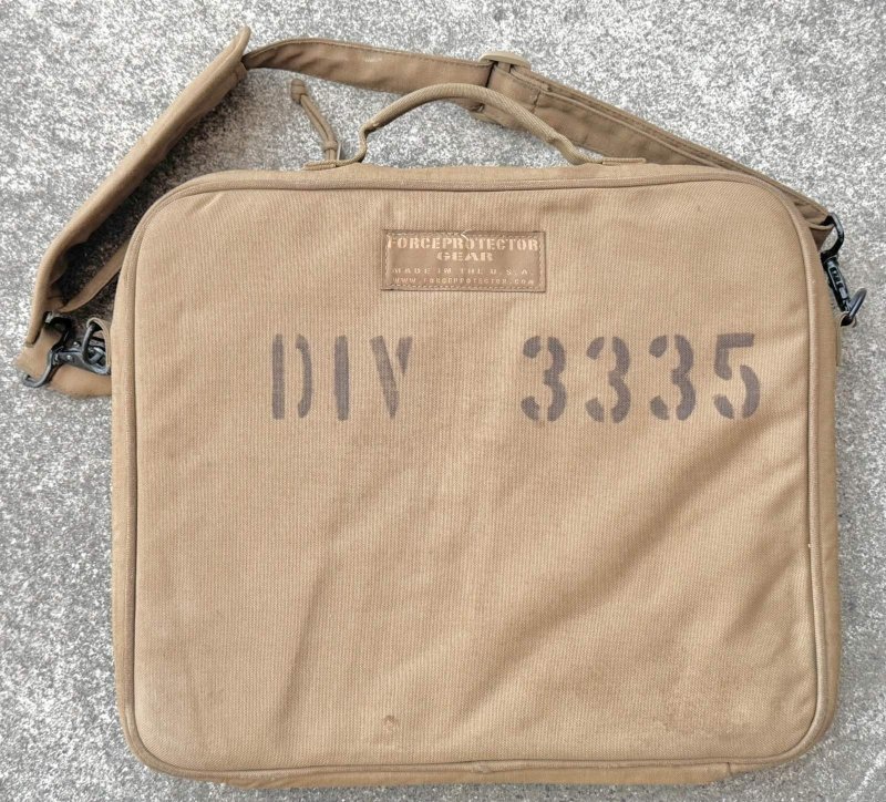 画像2: 海兵隊実物 FORCEPROTECTOR GEAR FOR63 Laptop Briefcase  コンバット ラップトップ ケース (2)