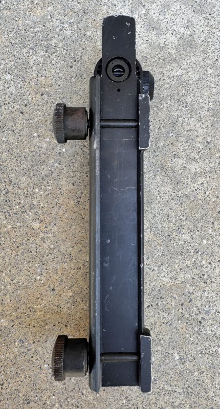 画像5: 米軍実物 M4/M16 キャリングハンドル リアサイト (5)