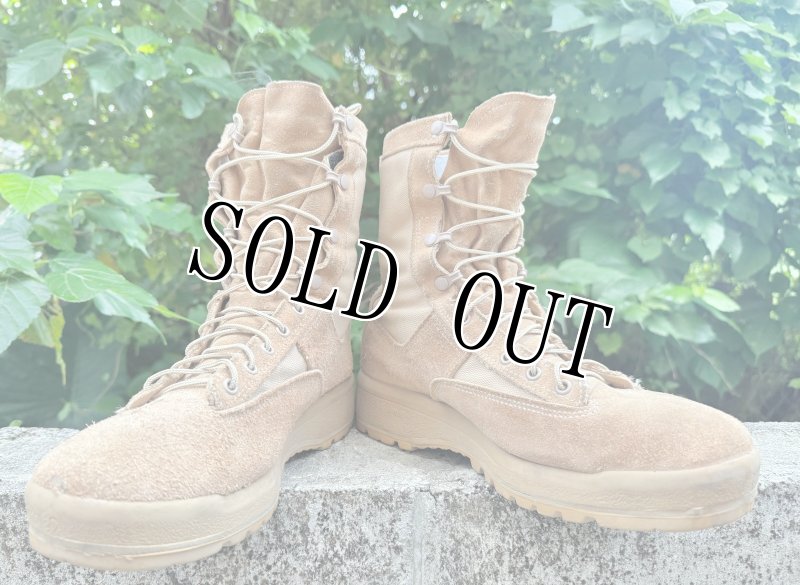 画像1: 米軍実物 BELLEVILLE 790V デザート ブーツ　11.5 R (1)