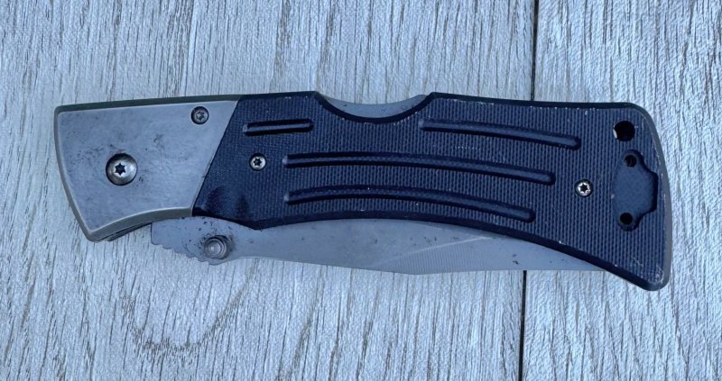 画像5: 米軍放出品 KA-BAR ケーバー Mule G-10 (4" Black 420) フォールディングナイフ (5)