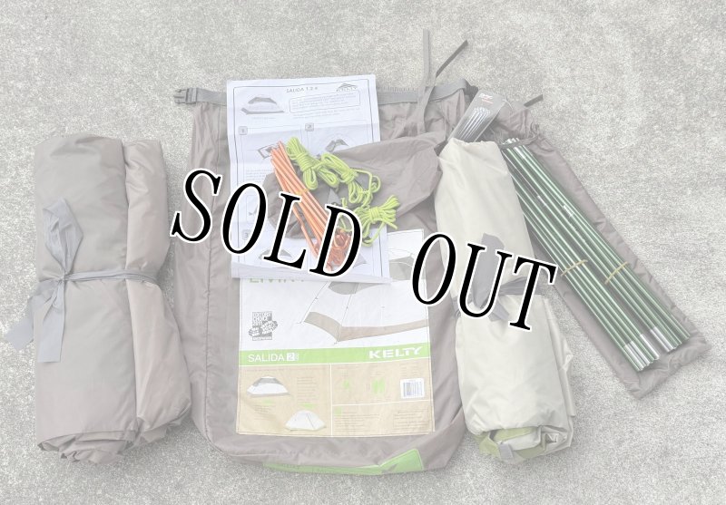 画像1: 米軍実物  KELTY(ケルティ) SALIDA 2 (サリダ) 2人用 テント (1)