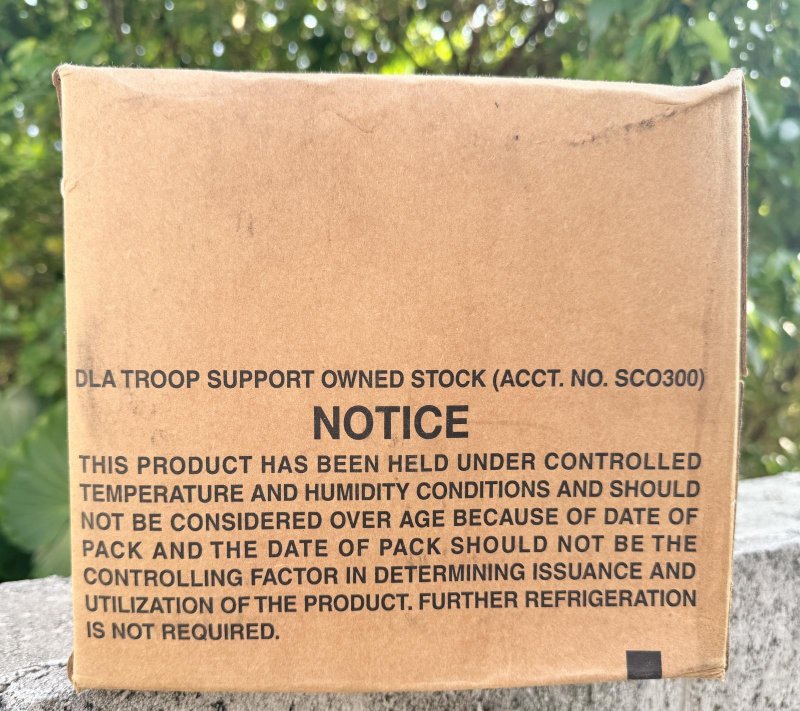 画像2: 米軍実物 2024年10月検【アメリカル】MREレーション/戦闘食 MENU-A (2)