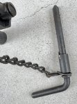 画像14: 米軍実物 Traverse and Elevation Mechanism T&E M2 トライポッド ブローニング (14)