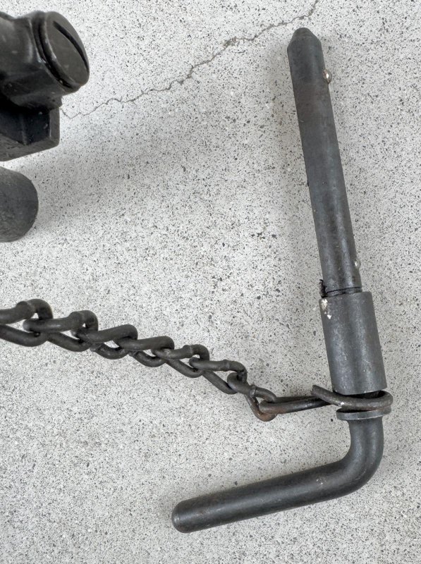 画像14: 米軍実物 Traverse and Elevation Mechanism T&E M2 トライポッド ブローニング (14)