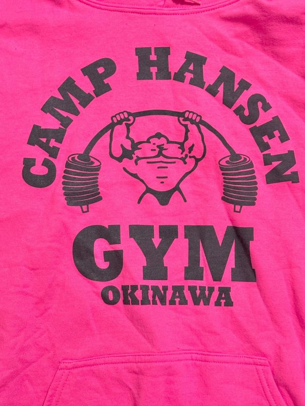 画像3: 米軍放出品 キャンプハンセン GOLD'S GYM  スウェットパーカー (3)