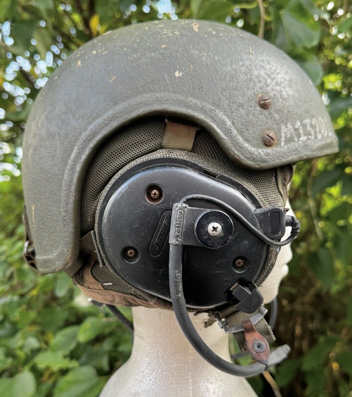 画像4: 米軍実物 CVC ヘルメット HELMET COMBAT VEHICLE CREWMANS DH-132B インナーセット (4)