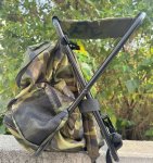 画像3: 米軍放出品 ホールディング スツール コンビネーション＆バックパック ロスコ (3)