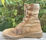 画像5: 米軍実物 BELLEVILLE コンバット ブーツ 18-D-1001 Men’s AHWC 8.5 W (5)