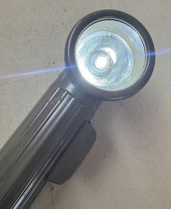 画像6: 米軍実物 FULTON MX-991/U L型 LED フラッシュライト OD  (6)