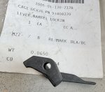 画像6: 米軍実物 M249 BARREL LOCKING LEVER (6)