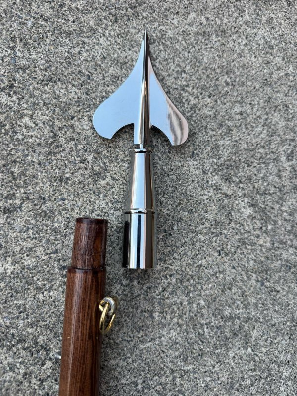 画像4: 米軍実物 空軍 AIR FORCES フラッグ ポールセット (4)