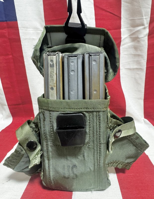 画像6: 米軍実物 M16 30連 マガジンポーチ (6)